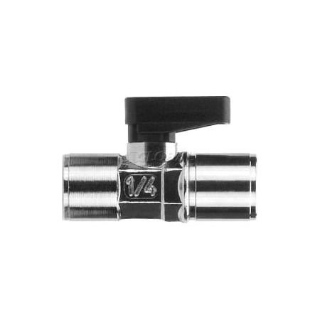 Alpha Technologies AIGNEP Mini Ball Valve 86300-08-08, 1/2" Female Nptf - Min Qty 6 86300-08-08